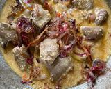 A picture of step 4 of Mutton Kaleji Biryani.
