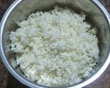 A picture of step 1 of Rose Paneer Sandesh.