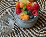 Une image de l'étape 6 de 🍯Sweet bowl chia 🥣fruits de saison 🍑🍒.