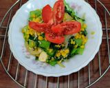 Foto langkah ke 3 dari resep Cah Sawi Jagung Teri.
