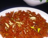 A picture of step 7 of Gajar ka halwa.