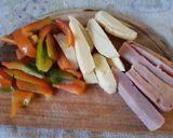 Foto del paso 1 de la receta: Peceto al horno con papas y boniatos zanahoria 🇺🇾🥰