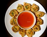 Foto langkah ke 4 dari resep Pangsit goreng.