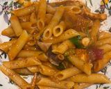 Foto del passaggio 3 della ricetta Penne polpo e cipolla di tropea