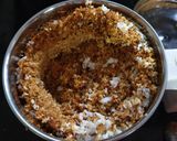 A picture of step 4 of Chakka Puzhukku (Jackfruit steamed with spices).