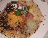 A picture of step 4 of Aloo began.