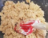A picture of step 3 of Amaretti biscuits.