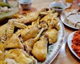 Hình bước làm 8 của món Gà hấp mắm