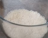 A picture of step 1 of Steamed rice.