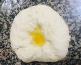 A picture of step 4 of Coconut chapati #coconutchapati.