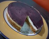 Foto langkah ke 7 dari resep No Bake Jelly Cheesecake.