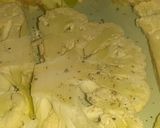 A picture of step 1 of Cauliflower steak.