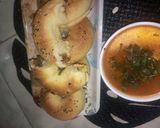 صورة لخطوة 5 من وصفة اساور السميد محشية خضر