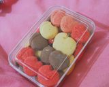 Foto langkah ke 5 dari resep Kue kering classic bentuk hati❤️💛🧡.
