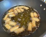 A picture of step 5 of Chicken Lumpia.
