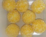 Foto langkah ke 4 dari resep Bola Bola Singkong Genyo Isi Gula Merah.