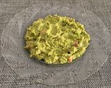 A picture of step 9 of Fig and Feta Guacamole.
