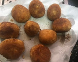 A picture of step 6 of Paneer balls in Alphonso mango Rabdi.