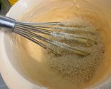 Une image de l'étape 6 de Gâteau fondant mascarpone myrtilles.