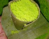 Foto langkah ke 5 dari resep Kue Putu Bumbung (Pakai Cetakan Daun).