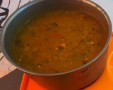 A picture of step 4 of Rava masala Dosa.