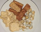 Foto langkah ke 2 dari resep Bali tahu tempe dan telor puyuh.