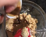 A picture of step 2 of Chocolate Idli.