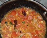 சப்பாத்தி வித் தக்காளி தொக்கு (Chappathi with thakkali thokku recipe in tamil) ரெசிபி ஸ்டேப் 3 புகைப்படம்