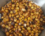 A picture of step 4 of Gur Chana dal chikki.