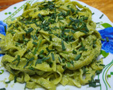 Foto del paso 11 de la receta: Fideos caseros en pesto, menos aceite, más sabor