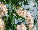 รูปขั้นตอนการทำที่ 2 ของ น้ำแกงจินจูฉ่ายหมูสับวุ้นเส้น