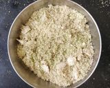 A picture of step 3 of Khasta roti.