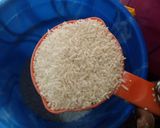A picture of step 1 of Sinasir(Rice pancake)waffles.