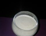 A picture of step 1 of Banana milk shake.