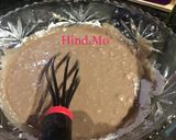 A picture of step 2 of Eggless Chocolate Cake.
