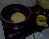 A picture of step 5 of Carroted chapatis.
