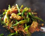 Foto langkah ke 4 dari resep Tumis Tempe Kacang Panjang.
