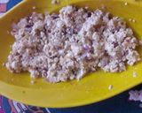 A picture of step 3 of Achari Masala paneer stuffed chole paratha.