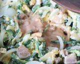 รูปขั้นตอนการทำที่ 5 ของ ผัดมะระสไตล์โอกินาวา Goya Chanpuru