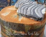554. Chiffon Cake Zebra Putih Telur #RabuBaru #ResepkuHariIni langkah memasak 7 foto