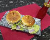 Paneer aloo double patty cheese burger recipe step 4 photo