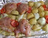 Foto del paso 1 de la receta Pollo asado al orégano y limón