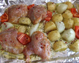 Foto del paso 1 de la receta: Pollo asado al orégano y limón