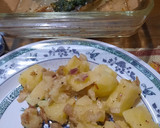 Foto del paso 5 de la receta: Merluza negra con gremolata con papas al ajillo