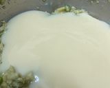 A picture of step 2 of Avocado ice cream.