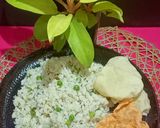 A picture of step 4 of Barnyard Millets and Peas Jeera Rice.