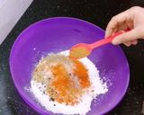 A picture of step 4 of Mix Vegetable Crispy Pakora 😋.