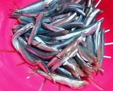 Foto del paso 1 de la receta: Alevines de boquerones fritos al fish masala