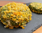 Foto del paso 5 de la receta: Burger de espinaca rellena de queso