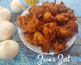 A picture of step 4 of White Onion Fritters.